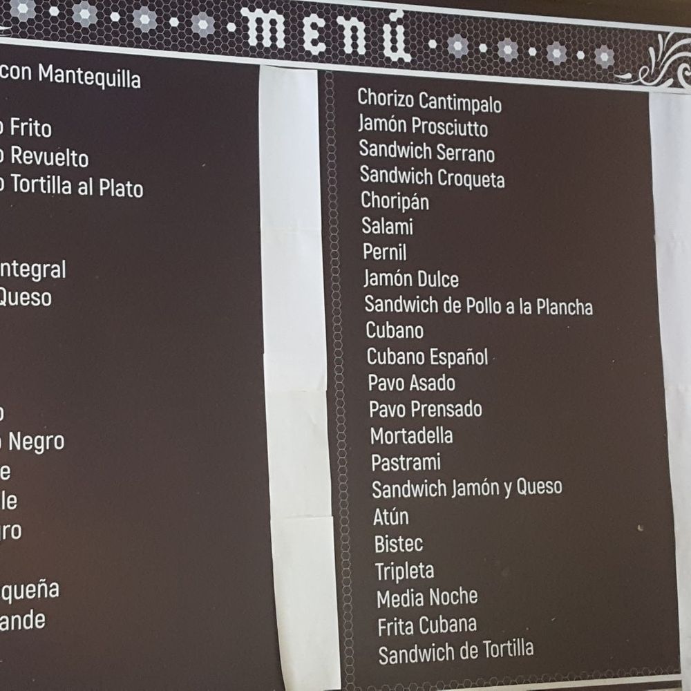 Panadería Genesis - Menu - Bakeries Near Me - Guaynabo, Puerto Rico