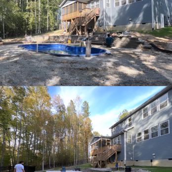 CB Construction - Pool deck in Clayton. - Masonry/Concrete Near Me - Raleigh, North Carolina CB Construction - Pool deck in Clayton. - Masonry/Concrete Near Me - Raleigh, North Carolina