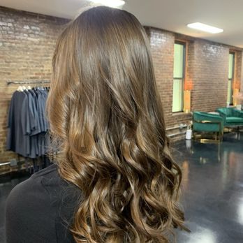 The Second Floor Salon - Hair after six sessions of Reset and Detox Scalp Therapy - Hair Stylists Near Me - New York, New York