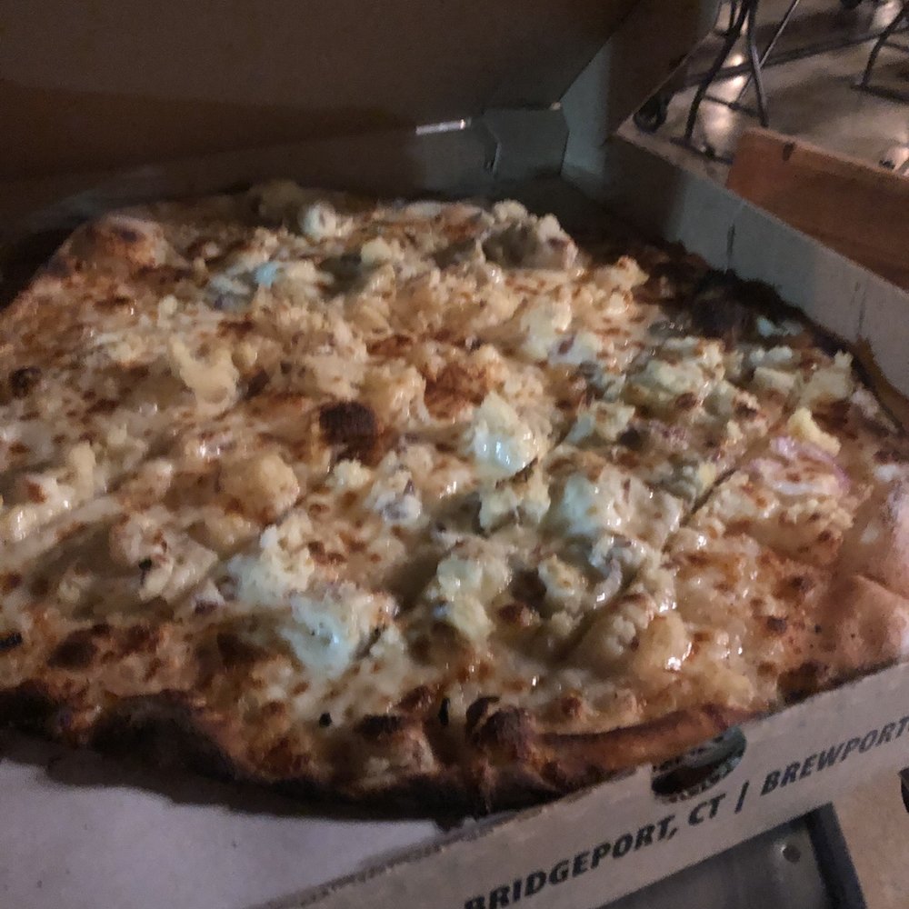 Brewport - Mashed potatoe pizza - Pizza Near Me - Bridgeport, Connecticut Brewport - Mashed potatoe pizza - Pizza Near Me - Bridgeport, Connecticut