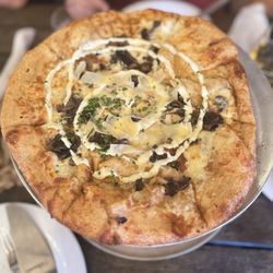 Mellow Mushroom - Holy Shiitake Pie - very delicious