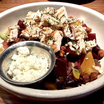 Relish - Chopped Salad with Chicken (Beets added) - Breakfast & Brunch Near Me - Houston, Texas Relish - Chopped Salad with Chicken (Beets added) - Breakfast & Brunch Near Me - Houston, Texas