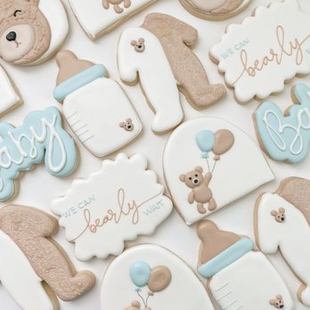 Cookies + Creamer - baby shower cookies - Desserts Near Me Cookies + Creamer - baby shower cookies - Desserts Near Me