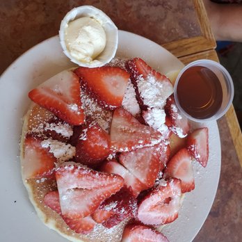 Nano Cafe - Strawberry pancakes - American Near Me - Monrovia, California Nano Cafe - Strawberry pancakes - American Near Me - Monrovia, California