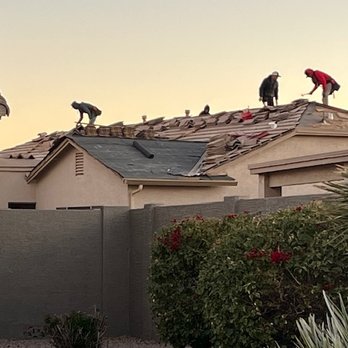 T Johnston & H Johnston - Continued re-roofing from the rear of the house by T Johnston & H Johnston - Roofing Near Me - Chandler, Arizona T Johnston & H Johnston - Continued re-roofing from the rear of the house by T Johnston & H Johnston - Roofing Near Me - Chandler, Arizona