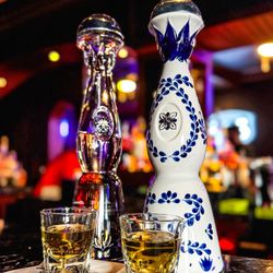 Harry's Night Club & Beach Bar - Harry's has a wide variety of spirits, we loved this delicious tequila!