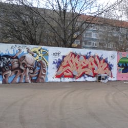 Graffitimuren, skodagrunden