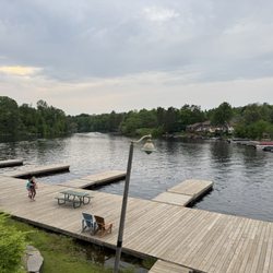 On the Docks - The view - from next to the pub