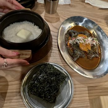 San Ho Won - marinated crab and butter rice - Korean Near Me - San Francisco, California San Ho Won - marinated crab and butter rice - Korean Near Me - San Francisco, California