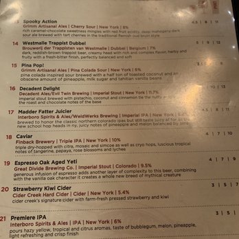 The Albany Ale & Oyster - Half the beer list - American Near Me - Albany, New York The Albany Ale & Oyster - Half the beer list - American Near Me - Albany, New York