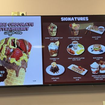 Chocolate Bash - Menu as of 09.18.26 - Coffee & Tea Near Me - Long Beach, California
