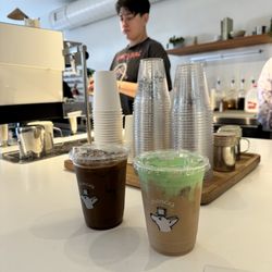 Chance’s Coffee - Vietnamese Latte and Pandan Latte!