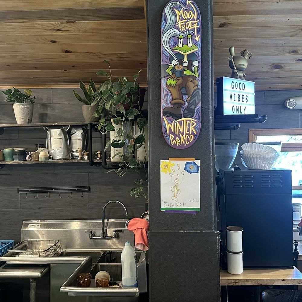 Moon Frog Coffee - Interior - Coffee & Tea Near Me - Winter Park, Colorado Moon Frog Coffee - Interior - Coffee & Tea Near Me - Winter Park, Colorado