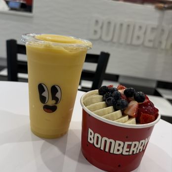 Bomberry - Bomberry Classic and Mango Mayhem smoothie...... soooo good! - Acai Bowls Near Me - Walnut, California Bomberry - Bomberry Classic and Mango Mayhem smoothie...... soooo good! - Acai Bowls Near Me - Walnut, California
