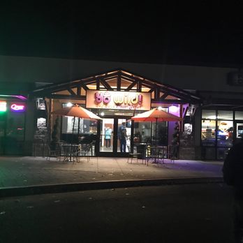 Yo Wild - the outside of a restaurant at night - Ice Cream & Frozen Yogurt Near Me - Redmond, Oregon