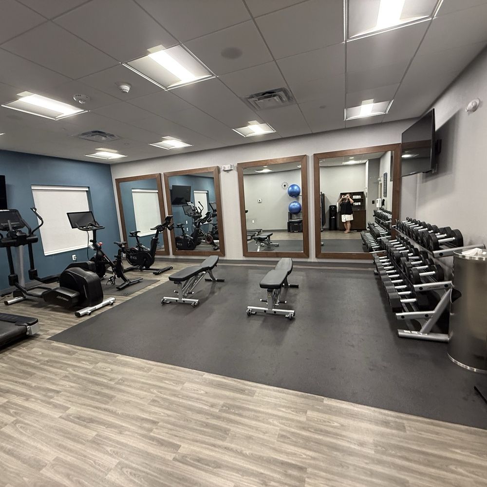 Hampton Inn & Suites Marina - Fitness center - Hotels Near Me - Marina, California Hampton Inn & Suites Marina - Fitness center - Hotels Near Me - Marina, California