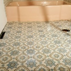 R K H Tile - Bathroom tiled floor
