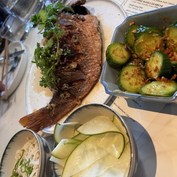 Kingfisher - Whole red snapper fish with sides - Vietnamese Near Me - San Diego, California Kingfisher - Whole red snapper fish with sides - Vietnamese Near Me - San Diego, California