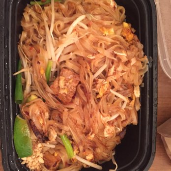 Thai Eatery - Pad Thai with tofu (to-go packaging) - Thai Near Me - Erie, Pennsylvania Thai Eatery - Pad Thai with tofu (to-go packaging) - Thai Near Me - Erie, Pennsylvania