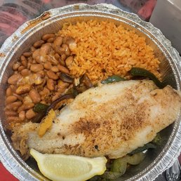 Fish Fajitas