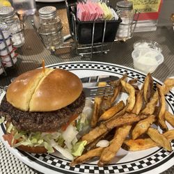 Dairy Dip Diner - "hot (as in spicy) burger-don't remember name