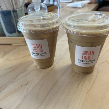 Curator Coffee - Vanilla lattes - Coffee & Tea Near Me - San Antonio, Texas
