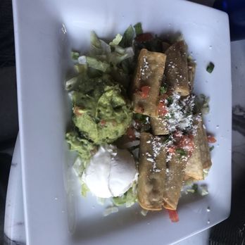 El Paraiso - Ashland - Beef taqueria appetizer -- not deep fried long enough - Mexican Near Me - Ashland, Oregon