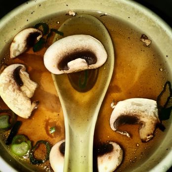 Plum Garden - Onion soup, slightly spicy, it was so good. - Japanese Near Me - Pittsford, New York