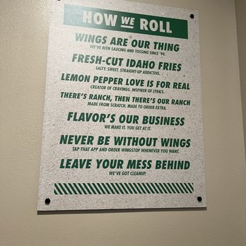 Wingstop - Decor - Chicken Wings Near Me - Louisville, Kentucky