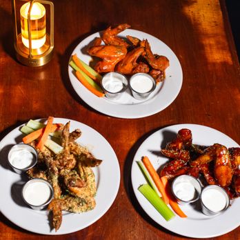 Wicker 64 Bar & Grill - Wicker Wings Trio - Sports Bars Near Me - Chicago, Illinois Wicker 64 Bar & Grill - Wicker Wings Trio - Sports Bars Near Me - Chicago, Illinois