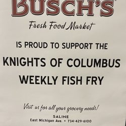 St Andrew's Catholic Church - 2020 Lenten Friday Fish Fry Supporting business