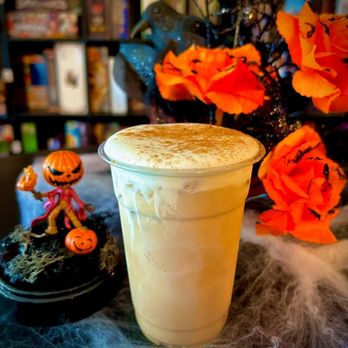 Pdk Nine - The Pumpkin King. Fall special. Iced chai with pumpkin cold foam. - Coffee & Tea Near Me - Mt Laurel Township, New Jersey Pdk Nine - The Pumpkin King. Fall special. Iced chai with pumpkin cold foam. - Coffee & Tea Near Me - Mt Laurel Township, New Jersey