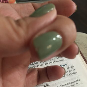 TJ Nails - This chip happened to several nails the next day - Nail Salons Near Me - La Puenta, California