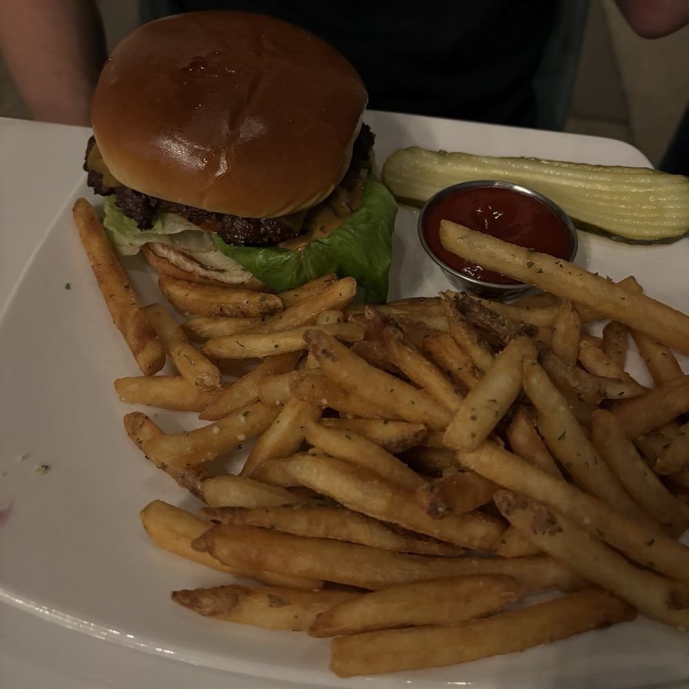Surf Hound - The frontier (added a side of fries) - Sports Bars Near Me - Mountain Brook, Alabama Surf Hound - The frontier (added a side of fries) - Sports Bars Near Me - Mountain Brook, Alabama