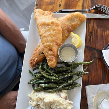 Freshwater Tavern - Beer battered walleye - New American Near Me - Gladstone, Michigan Freshwater Tavern - Beer battered walleye - New American Near Me - Gladstone, Michigan