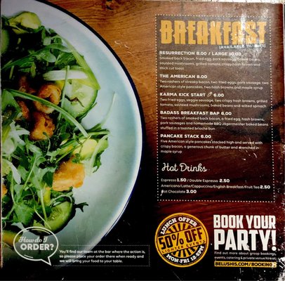 Menu photo 1 Belushi's London Bridge London, XGL Menu photo 1 Belushi's London Bridge London, XGL