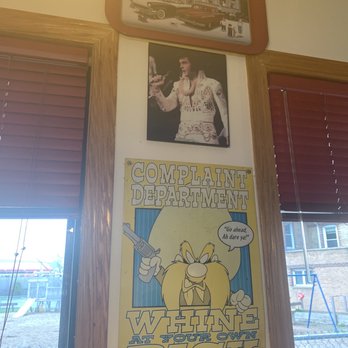 Niles Grill & Diner - Memorabilia hanging on the walls. So much to see and read. - Diners Near Me - Niles, Illinois