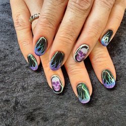 Nail Art Decor N More - Something spooky and ghouly, but also really cool.