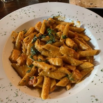 Federicos Grill - Salmon penne pasta in vodka tomato cream sauce - Wine Bars Near Me - Fremont, California Federicos Grill - Salmon penne pasta in vodka tomato cream sauce - Wine Bars Near Me - Fremont, California