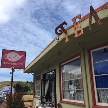 Lovey's Tea Shoppe - the outside - British Near Me - Pacifica, California