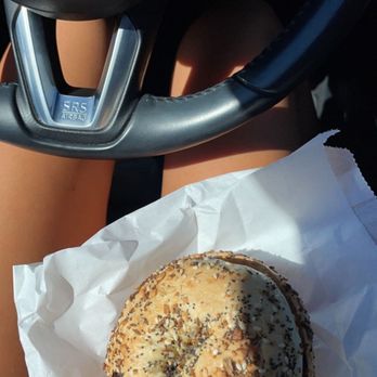 d'Lite Healthy On The Go - Everything bagel with plain cream cheese - Breakfast & Brunch Near Me - Tempe, Arizona d'Lite Healthy On The Go - Everything bagel with plain cream cheese - Breakfast & Brunch Near Me - Tempe, Arizona