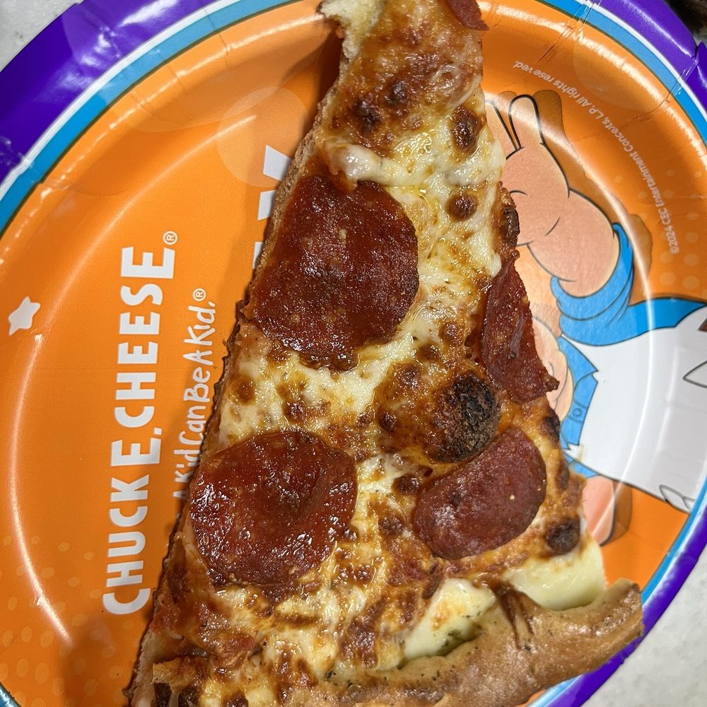 Chuck E. Cheese - stuffed crust pepperoni - Pizza Near Me - Bakersfield, California Chuck E. Cheese - stuffed crust pepperoni - Pizza Near Me - Bakersfield, California