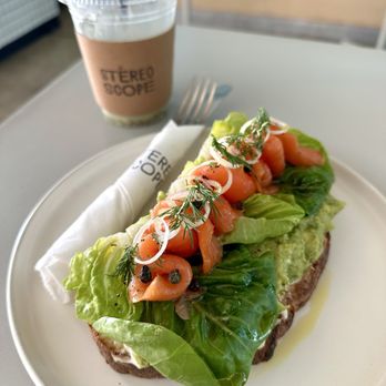 Stereoscope - Smoked Salmon Toast - Coffee Roasteries Near Me - Newport Beach, California Stereoscope - Smoked Salmon Toast - Coffee Roasteries Near Me - Newport Beach, California