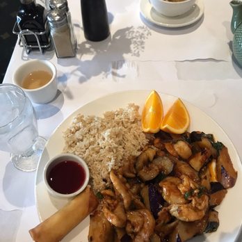 City Chopsticks - Eggplant Chicken and Prawns Lunch Special - Chinese Near Me - Petaluma, California City Chopsticks - Eggplant Chicken and Prawns Lunch Special - Chinese Near Me - Petaluma, California