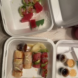 This is $60+ worth of sushi. Green Tea, you are done This is $60+ worth of sushi. Green Tea, you are done
