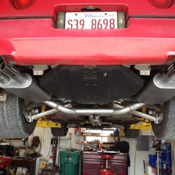 Auto Science - A CUSTOM TRUE DUAL PERFORMANCE EXHAUST SYSTEM INSTALLED ON A 1985 C4 CHEVY CORVETTE