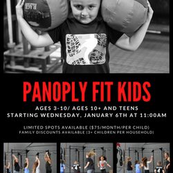 CrossFit Panoply - CrossFit Kids & Teens every Wednesday and Friday at 11:00am!