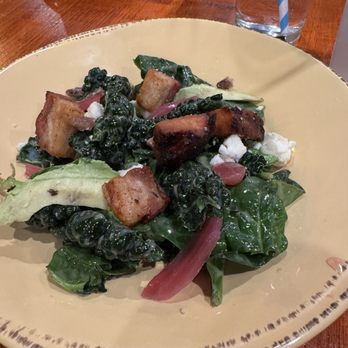 Dean's Barbecue & Restaurant - Spinach salad was amazing! - Barbeque Near Me - Granger, Indiana
