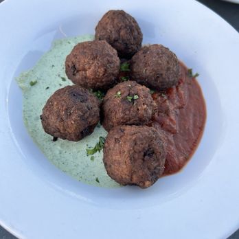 Twisted Tides - Lamb meatballs. Very good - Beer Bar Near Me - Cocoa Beach, Florida