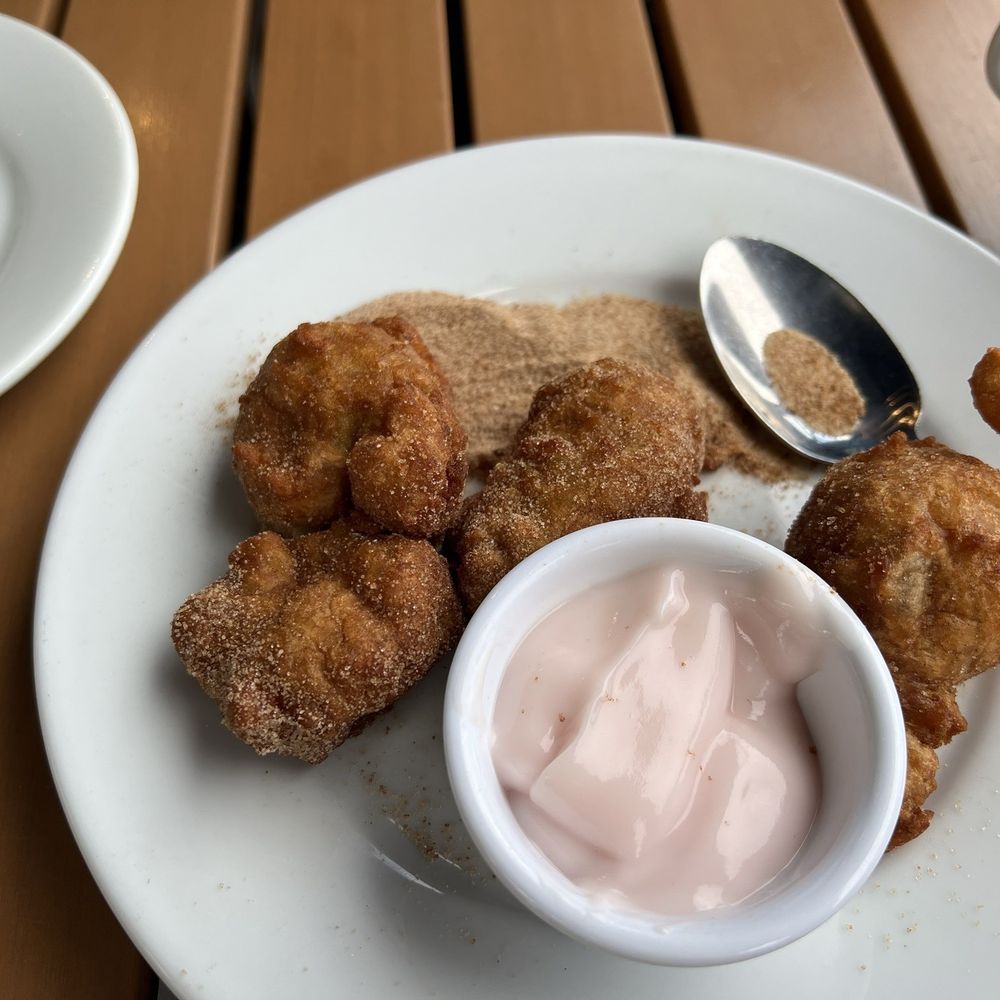 Peach Valley Cafè - Sack of Orchard Fresh Apple Fritters - Breakfast & Brunch Near Me - Heathrow, Florida Peach Valley Cafè - Sack of Orchard Fresh Apple Fritters - Breakfast & Brunch Near Me - Heathrow, Florida